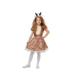 Costum carnaval Caprioara pentru fete, marime 120/130 cm ( 7-8 ani)