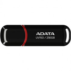 Memorie USB ADATA UV150, 256GB, USB 3.2, Negru