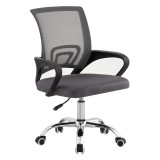 Scaun de birou gri negru Dex 60x60x85-95 cm