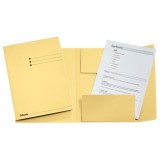 Dosar plic Esselte carton 3 clape galben