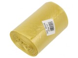 Saci de gunoi galbeni 35L, 50 bucăți