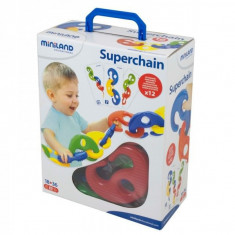 Joc Superchain 16 piese Miniland foto