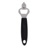 Deschizator de dopuri, gri-negru, metal-plastic, 17.5cm, Oem