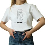 Tricou dama, Pentru Mama, culoarea alb, marimea L