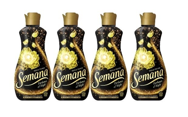 Set 4 x Semana Balsam Rufe Perfumes of Night Gold Fever 1.65L 66 Spalari