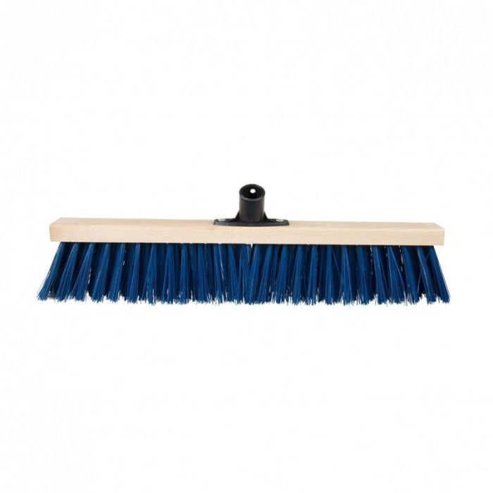 Matura strada Pergo 50 cm cu montura din lemn si bosaj plastic albastru L 50 cm x l 5,5 cm x h 17 cm