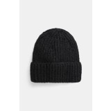 Answear Lab caciula culoarea negru, din tricot gros