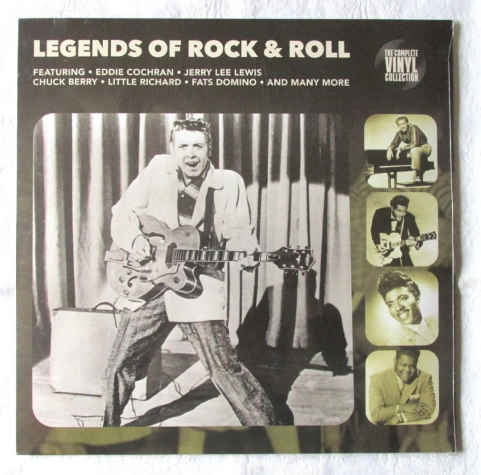 &quot;LEGENDS OF ROCK &amp; ROLL, The Complete Vinyl Collection&quot;, Disc vinil LP, 2016
