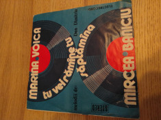 *Mircea Baniciu/Marina Voica, disc vinil vinyl electrecord placa pickup foto