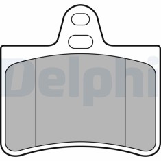 DELPHI LP1680 set placute frana,frana disc