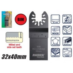Rezerva unealta muntifunctionala, taiere lemn si metal 32x40m, Raider