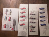 Timbre auto- Booklets, FDC, Stampilat