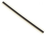 Şir pini 40 pini tată 2,54mm THT
