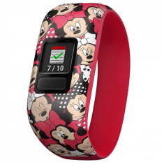 Bratara fitness Garmin Vivofit Jr. 2, Bratara elastica, Minnie Mouse foto