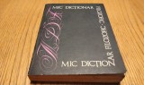 MIC DICTIONAR FILOZOFIC - I. Banu, Ov. Badina, I. Balanescu, P. Vaida - Editura Politica, 1969, 400 p.