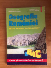 Dorin Fiscutean - Geografia Romaniei. Teste pentru bacalaureat foto