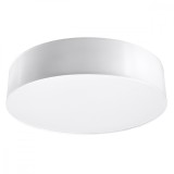Lustră De Tavan Arena Alb Pvc 4 Becuri Rotundă Minimalistă De Interior
