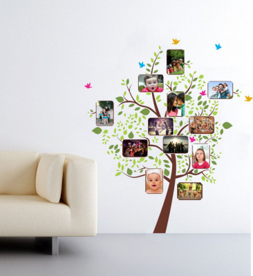 Sticker Decorativ - Copacelul familiei foto
