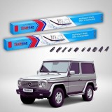 Cumpara ieftin Ștergătoare Mercedes-Benz Clasa G W463 1989-2018 | Set Față Flat Universal &ndash; TeamCar&reg;