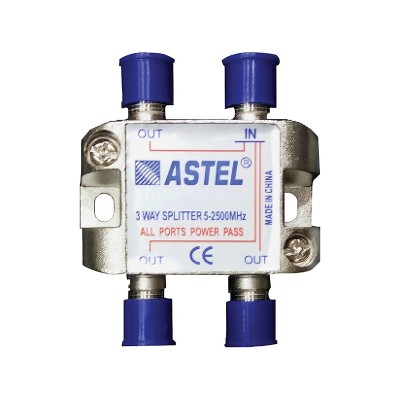 Splitter TV Profesional, pentru cablu coaxial, 5-2500 MHz, 3 iesiri foto