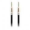CABLU JACK 3.5MM- JACK 3.5MM 1M - NEGRU