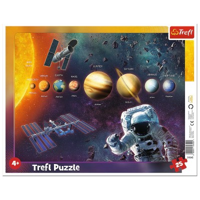 Puzzle 25 Plansa Sistemul Solar foto