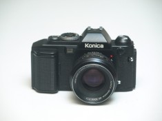 Konica FS-1 cu obiectiv Konica Hexanon 50mm 1.7 foto
