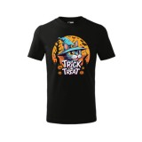 Tricou Personalizat Copii Halloween , Pisica Vrajitoare Trick or Treat