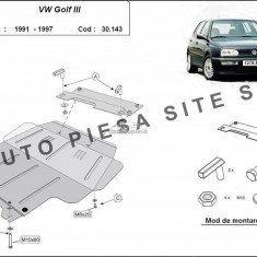 Scut metalic motor VW Golf 3 III fabricat incepand cu 1991 APS-30,143
