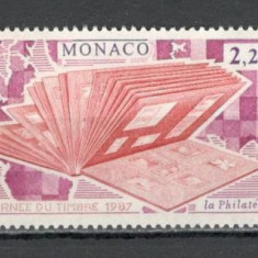Monaco.1987 Ziua marcii postale SM.667
