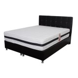 Cumpara ieftin Saltea ortopedica, Memory Foam Orhideea, 140x200x30cm, fermitate tare, memory foam 5 cm pe ambele parti, sistem de aerisire spaceair, Salt Confort
