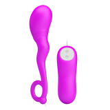 Vibrație vaginală vibratoare anal G-spot massager cu telecomandă