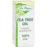 Dr. Popov Tea Tree Oil 100 % ulei din arbore de ceai, presat la rece cu efect antiseptic 11 ml