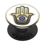Popsockets original, suport cu functii multiple, Enamel Hamsa Hand