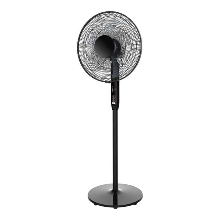 Ventilator de podea 40cm, Timer, Negru