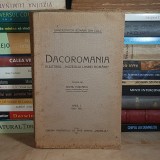 DACOROMANIA * BULETINUL MUZEULUI LIMBEI ROMANE , CONDUS DE SEXTIL PUSCARIU , ANUL I , 1920-1921 , CLUJ , 1921 #