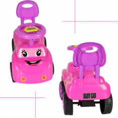 Masinuta fara pedale muzicala Pink Baby Car