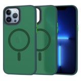 Husa pentru iPhone 13 Pro Max - Techsuit HaloFrost&nbsp;MagSafe Series - Midnight Green