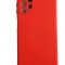 Huse silicon antisoc cu microfibra in interior Samsung Galaxy A13 4G Rosu