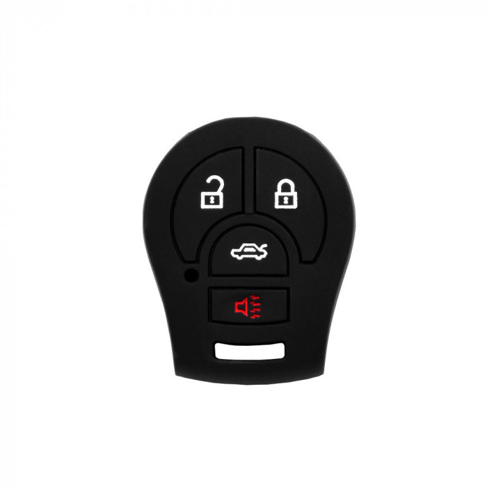 Husa pentru cheie Nissan Sentra, Rogue, Versa, March - Techsuit Car Key Case (1016.10) - Black