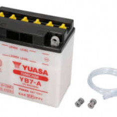 Baterie Acid/Starting YUASA 12V 8,4Ah 124A L+ Maintenance 136x75x133mm Dry charged without acid required quantity of electrolyte 0,6l YB7-A fits: BSA