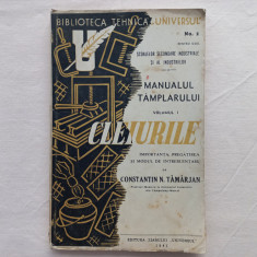 MANUALUL TAMPLARULUI. VOL. I. CLEIURILE- IMPORTANTA... - CONSTANTIN N. TAMARJAN