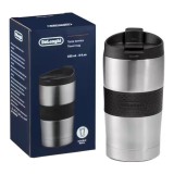 Cana termica pentru calatorie De&#039;Longhi DLSC074, perete dublu, inox, 235ml