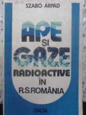 APE SI GAZE RADIOACTIVE IN R.S. ROMANIA-SZABO ARPAD foto