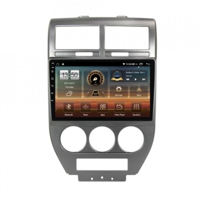 Navigatie dedicata cu Android Jeep Compass I 2006 - 2010, 4GB RAM, Radio GPS foto