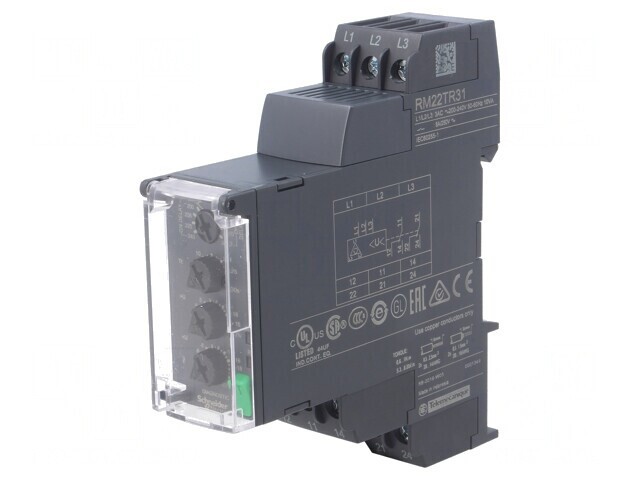 Releu Monitorizare Tensiune DIN IP40 RM22TR31
