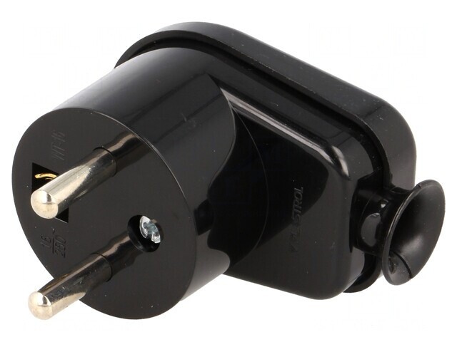 Conector de Alimentare AC Tată 230V 16A Negru