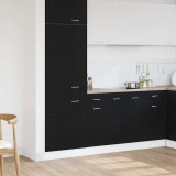 VidaXL Dulap Inferior cu Sertar cu raft Stejar negru 30 x 46 x 81.5 cm