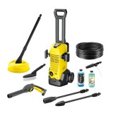 Aparat de spalat cu presiune, Karcher K3 Car&amp;Home, 1600 W, 1.676-356.0 + detergent