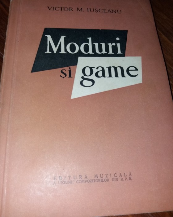 MODURI SI GAME VICTOR M IUSCEANU